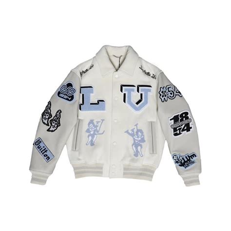 lv varsity|Lv varsity jacket pandabuy.